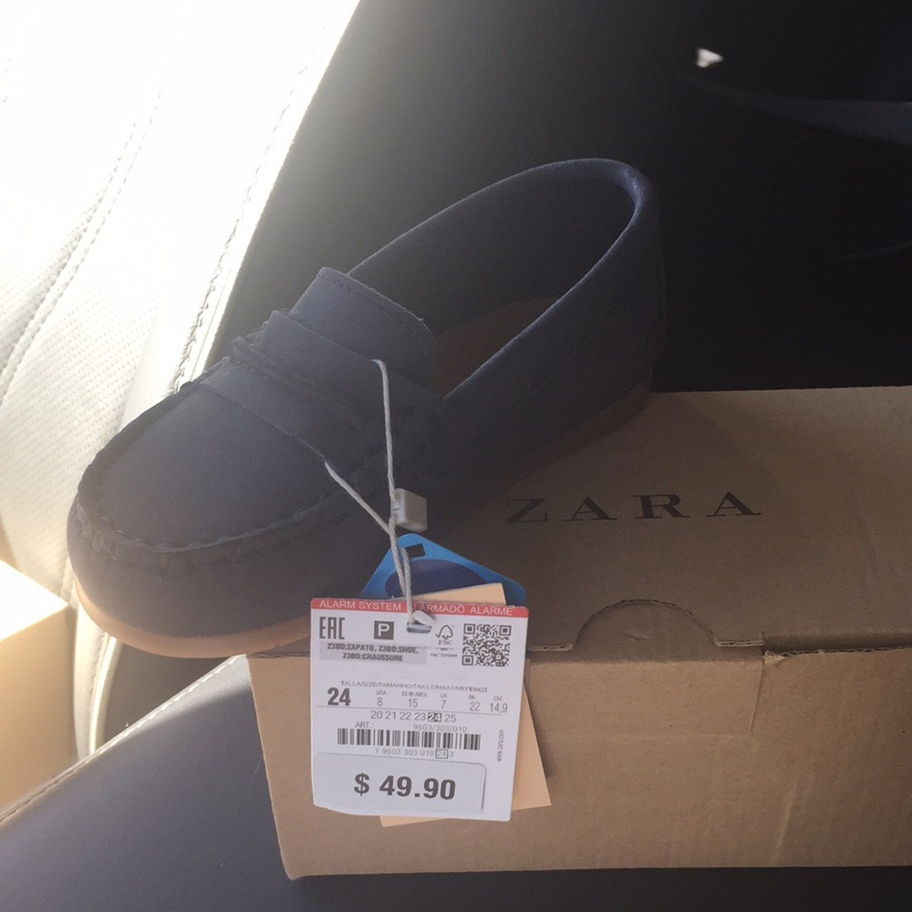 Zara baby shoes